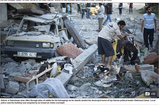 ガザ攻撃の被害者の5分の1が子ども…イスラエル軍に砲撃された4人の少年の葬儀が悲しすぎるの画像8