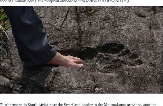 巨人が人類と共生していたことを示す証拠4選！ 足跡から古文書まで…!?の画像2