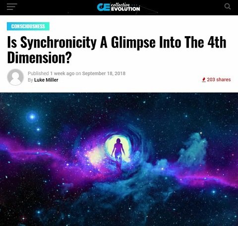 シンクロニシティは4次元世界からのメッセージだった!? 高次元の存在からこの世界は丸見え、やはり偶然には意味があった！の画像2
