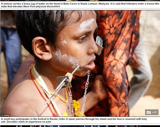 祭りのテーマは「苦行」 ― ヒンドゥー教徒の祭り「タイプーサム」が痛すぎる！の画像2