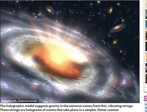 「この宇宙は複雑な二次元世界、3D映画のようなもの」英物理学者らが主張！ ホログラフィック宇宙論の復権か？の画像1