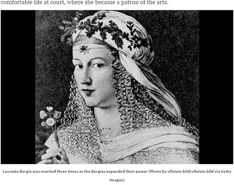 秘伝の毒殺技術、乱交パーティー…！ ヤバすぎる一族「ボルジア家」の血塗られた歴史の画像3