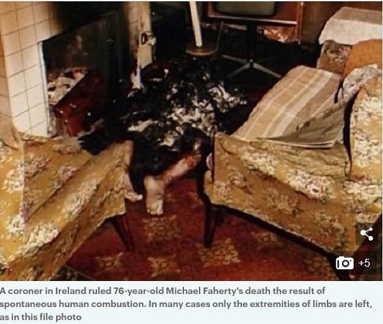 白昼のロンドンで老人が突然1000度以上燃え上がり、死亡！ 「人体発火現象（SHC）」の謎に迫る7つの仮説とは？の画像4