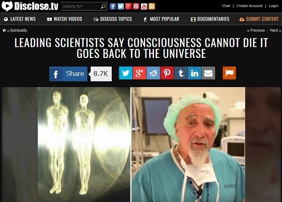 「肉体は死んでも魂は死なない、宇宙へ帰るだけ」「意識はインド楽器シタールに酷似」著名科学者が死後の世界を断言！の画像2