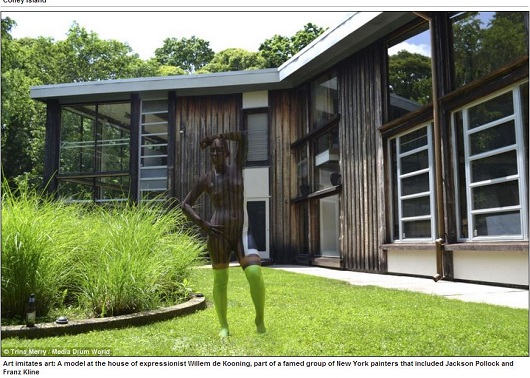 まるで透明人間!? 周囲の景色に同化する迷彩ボディーペインティングがスゴイ！の画像6