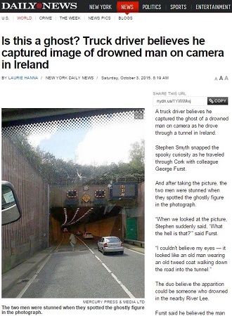 「なんてこった！」トンネルでダッシュする謎の透明紳士が撮影される！の画像1