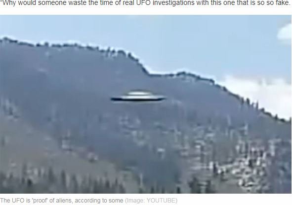 湖上空にメタリックな空飛ぶ円盤が超スピード＆鮮明に出現！ 完璧すぎるUFOで識者驚愕「地球偵察だ」＝米の画像1