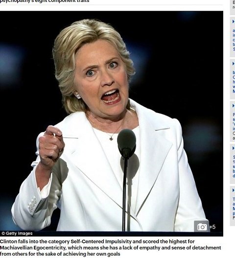 サイコパスなのはヒトラーよりもトランプ！ ヒラリーは暴君ネロとナポレオンの間のスコアの画像3