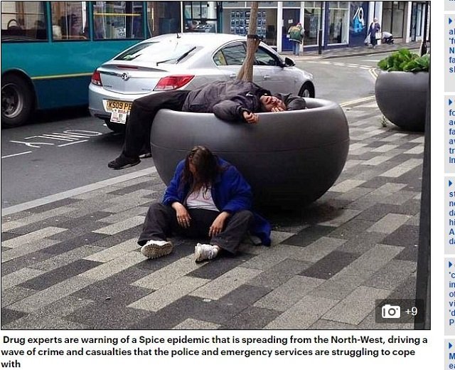 成分不明・影響不明の世界最凶危険ドラッグ「ブラックマンバ」が蔓延、死人続出中！ 中毒者の奇行が超ヤバい＝英の画像2