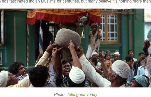 ある呪文を唱えると軽くなる謎の石「シバプールの浮遊石」！ 90キロの重さがゼロに…一体なぜ!? =インドの画像1