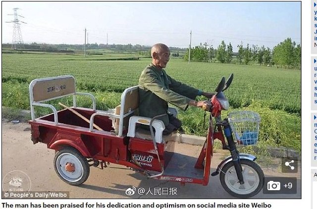 両脚を失った農夫の不屈の人生！ 家族を養い、看病し、炊事洗濯まで…全人民が感動したシーさんの実話とは？の画像3