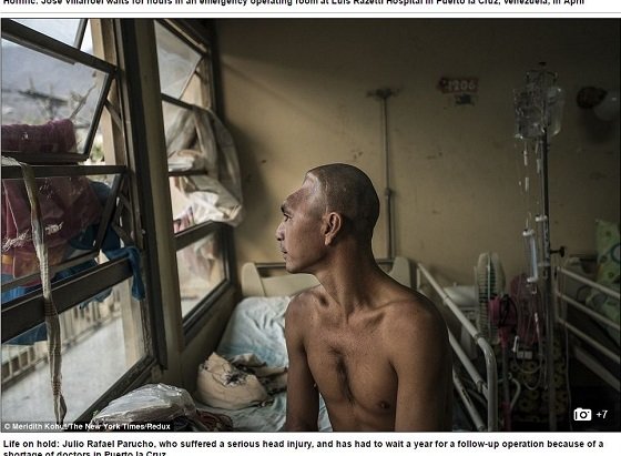 消毒なしの手術、段ボールのベッド、這いまわるネズミ… 無政府状態ベネズエラの病院は地獄だった！の画像1