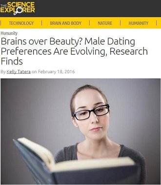 現代の男が女に求める意外なもの ― ルックスより重要な何かとは？（最新研究）の画像1