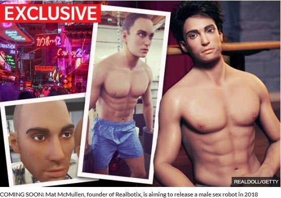 「バイオニックペニス」を持つ女性用絶倫セックスロボットが年内発売！ サイズ・形状・機能多数…学者「完全に男と代替可能」の画像3