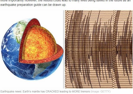 地球のマントルに入った4つの亀裂が大地震と直結している!? 地震の真の原因に新説が登場！の画像1