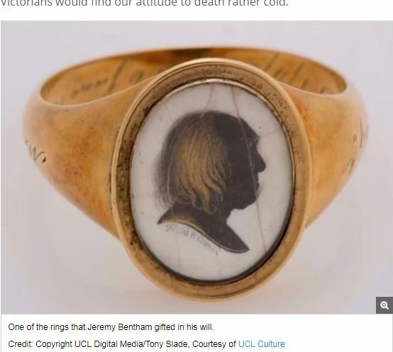 ミイラになった哲学者ベンサムの世界に散らばる20個の指輪は今どこに!? まるでドラゴンボール… 研究者が奔走中！の画像1