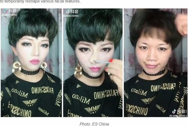 整形超えのメイク術ワックス化粧がヤバ過ぎる！ 女性の顔が一瞬で別人に… 超衝撃ビフォーアフターの画像1