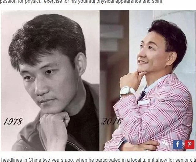 20代に見える68歳お爺ちゃんが若すぎる！ 40年間変化ゼロ、体操選手並みの柔軟な肉体…若さの秘訣を暴露！の画像1