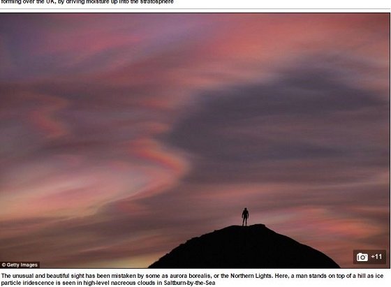 こんなに美しいのにオゾン層を破壊する空模様 ― 真珠母雲の恐怖とは？＝イギリスの画像3