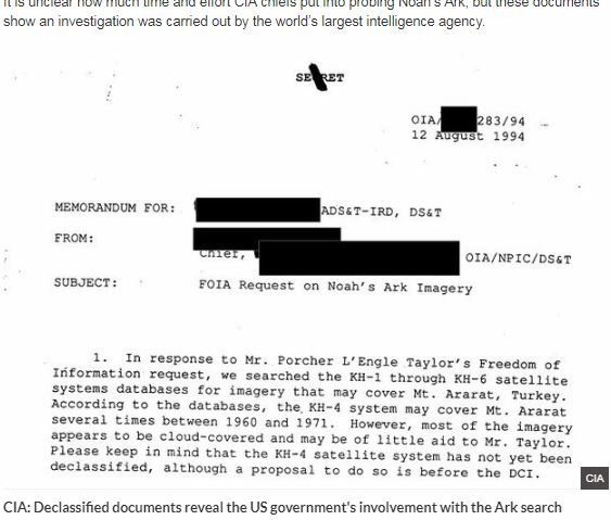 「CIAはノアの方舟を衛星を使って全力調査していた」内部文書でガチ発覚！ スパイ偵察機でも探査…発見と場所は!?の画像2