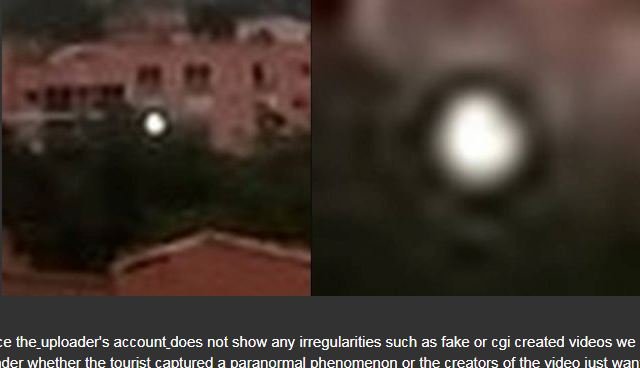 猛スピードで突進する激ヤバ「オーブ」と衝突寸前の瞬間映像！コロンビア政府もオーブを調査！の画像1