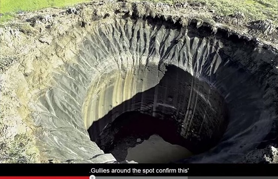 シベリアの巨大陥没穴の謎が解明か？＝ロシアの画像2
