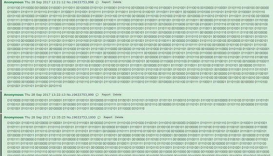 海外掲示板にガチ宇宙人「Varn星のミジアン」降臨！ 「地球近くでガス欠になった」証拠写真を提示、バイナリーコードで交信も!?の画像6