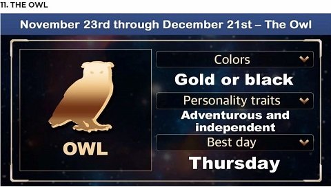 アメリカ先住民に伝わる「動物の神様占い」が当たりまくる！ 性格からラッキーカラーまでバッチリ解説の画像12