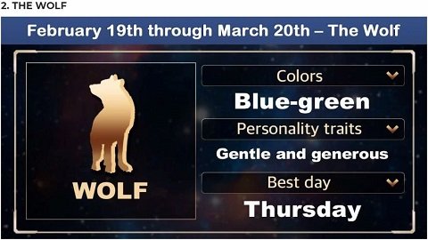 アメリカ先住民に伝わる「動物の神様占い」が当たりまくる！ 性格からラッキーカラーまでバッチリ解説の画像3