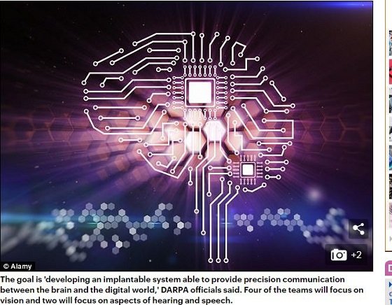 米軍最狂研究機関DARPAが「人間の脳を直接コンピューターに繋ぐ」NESD計画を発表！ 目的は超能力ソルジャーの誕生！の画像1