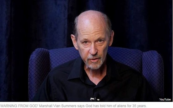 今話題の自称・神の使者マーシャル・ヴィアン・サマーズが予言を公表「もうすぐUFOに乗った邪悪なエイリアンによる地球侵略が始まる」の画像1