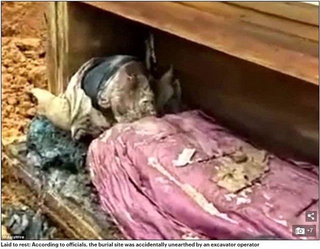中国で発見された富豪のミイラが激良好状態すぎる謎！ 正体を明かさない当局に不信募るの画像2