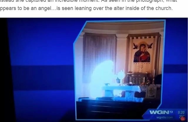 信じられないほど鮮明な天使が教会に降臨？神秘現象に牧師動揺、大手ニュースも報じる異常事態＝米の画像2