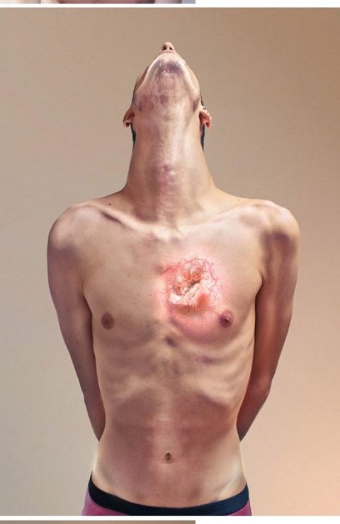 変容する人体「Metamorphosis」 ― 身体認識がぶっ壊れる超リアルな肉体変形アートの画像6