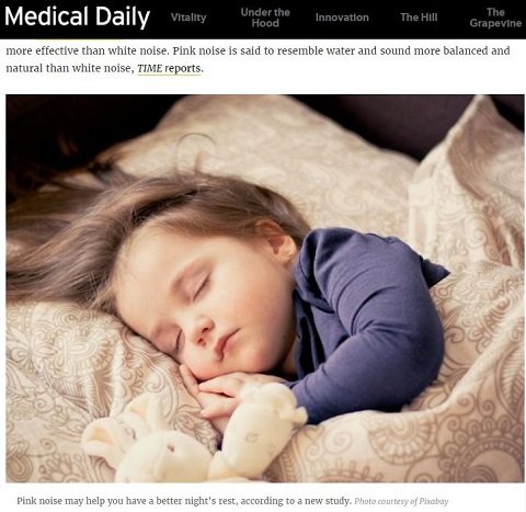 【音源アリ】眠りの質＆記憶力が劇的アップ「ピンクノイズ」が超話題！ 赤ん坊も泣きやむ!?の画像1