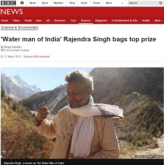 インドで千を超える村を救った男！ 干ばつ地に水を呼び込む「ウォーターマン」の功績の画像1