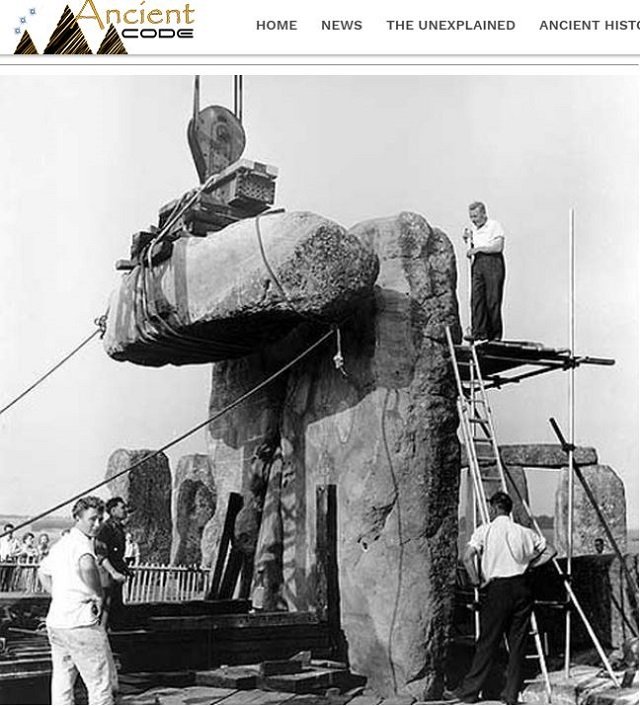 ストーンヘンジ捏造説急浮上、証拠資料が多数流出!! 考古学者も断言「完全に作り直し」、基礎もコンクリートだった！の画像2