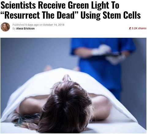 死者を蘇らせる「緑色レーザー光線」爆誕か！ 死の逆転を実証、ついに「リアニマ・プロジェクト」開始へ！の画像1