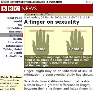 薬指と人差し指の長さでわかる男の魅力！ 性的趣向から経済力までの画像1