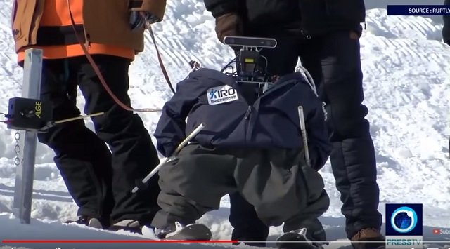 平昌で世界初のロボットスキー大会も開催中、映像がヤバイ！ 竹島の守護神「テコンV」も参加、ショボすぎて世界から嘲笑の嵐の画像1