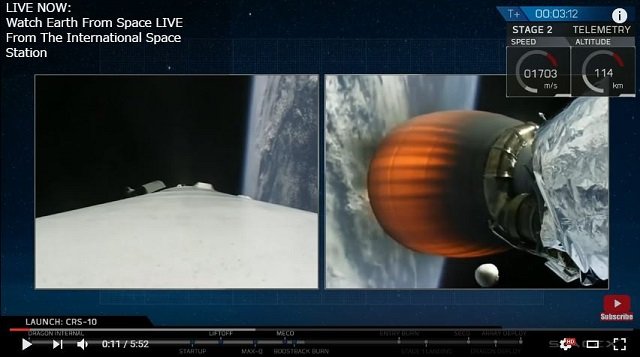 「ファルコン9」ロケット打ち上げ直後、またもUFOが大接近していた？ 月周回旅行計画にも暗雲か!?の画像1