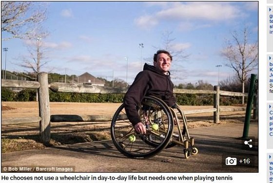 下半身はないがアクティブな青年がイケメンすぎる！ 恋愛したくても肛門が問題で… 奇病「仙骨発育不全」との闘いの画像5