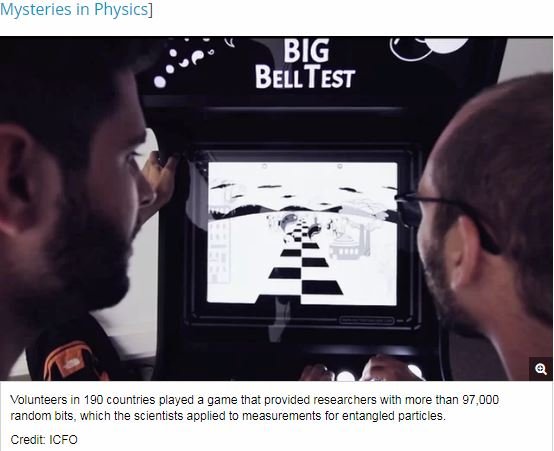 アインシュタインの誤りを10万人のゲーマーが力を合わせて証明！ 量子力学の「非局所実在性」が確定！の画像2
