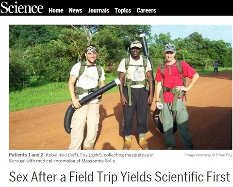 「ジカ熱」の感染拡大の原因はセックスだった？ 生物学者が妻との性行為で発見か？の画像1