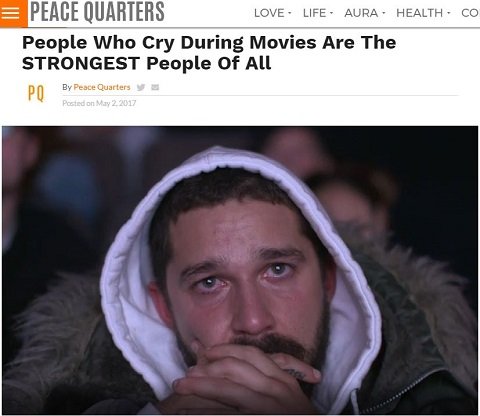 理想のパートナーを見つけたいなら、映画館へGO！ 映画を見て泣ける人間こそ最強人間、結婚相手に最適であることが判明の画像1