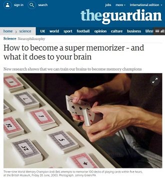 超人的「スーパー記憶術」が身につく方法が判明！ 毎日30分のトレーニングで半年以内に脳に革命！の画像1