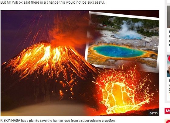 「NASAの火山噴火阻止計画で逆に人類滅亡」元アドバイザーが緊急警告！ イエローストーン噴火74日後には…!?の画像2