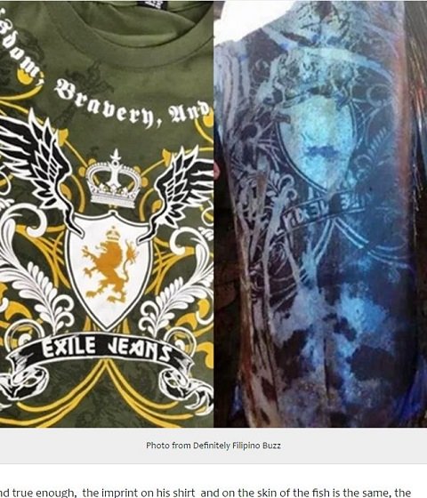 「タトゥーの紋章が彫られた魚」が水揚げされる！ 水中のエイリアンか、話題沸騰＝フィリピンの画像3