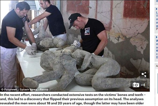 ポンペイ遺跡の抱き合う2人の乙女、実はゲイカップルだった!! 性に奔放な古代都市の真実が発覚！の画像4