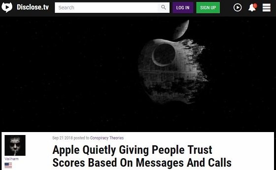 アップルが密かに「ユーザーをランク付け」している可能性が浮上！ ブラック・ミラーが現実に！の画像1